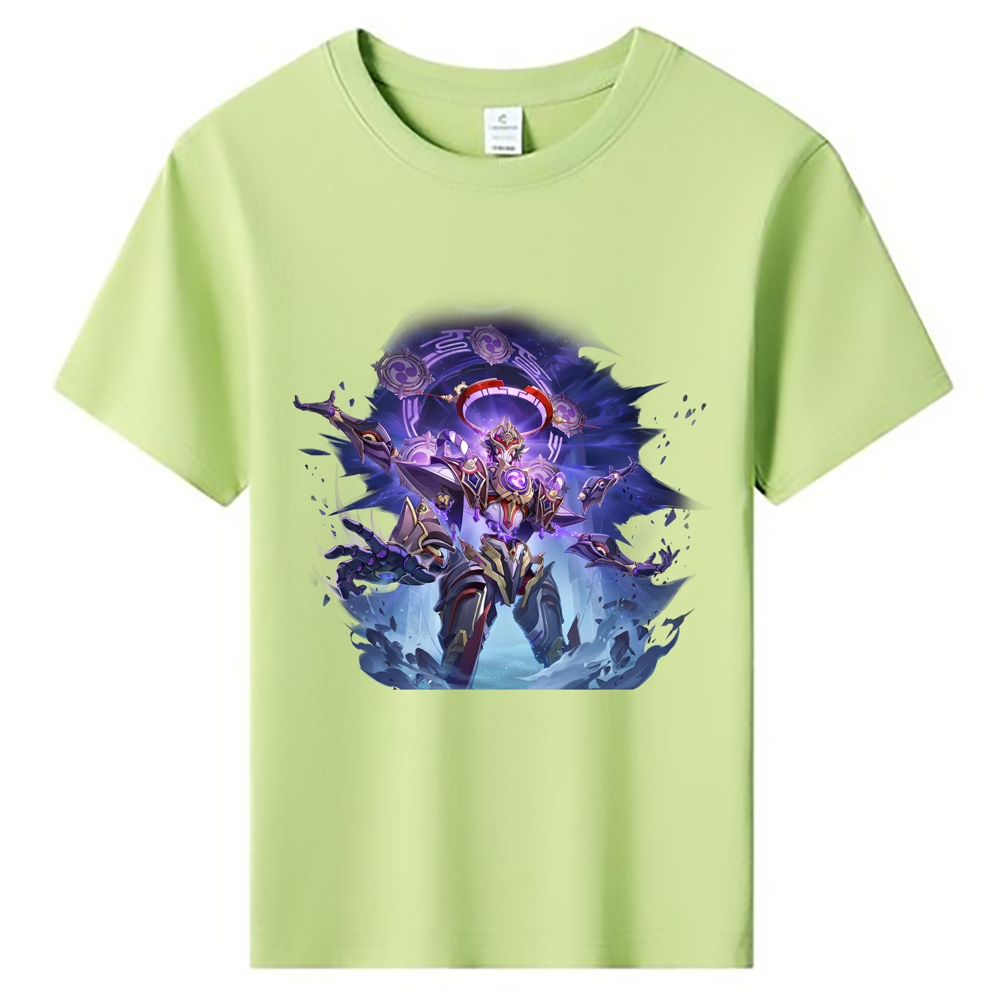 げんし神 さんペい genshin Sanpei 綿100％キッズTシャツ（フロントプリント）